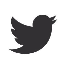 A small icon of the Twitter social network icon